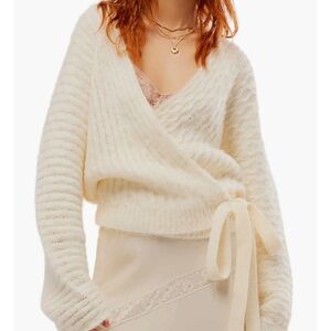 Free People - Over You Wrap Cardigan - Size M